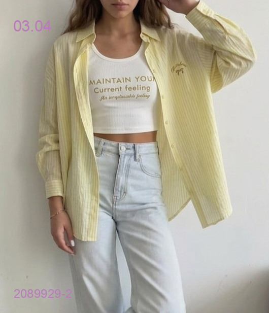 Рубашка+майка 2089929-2