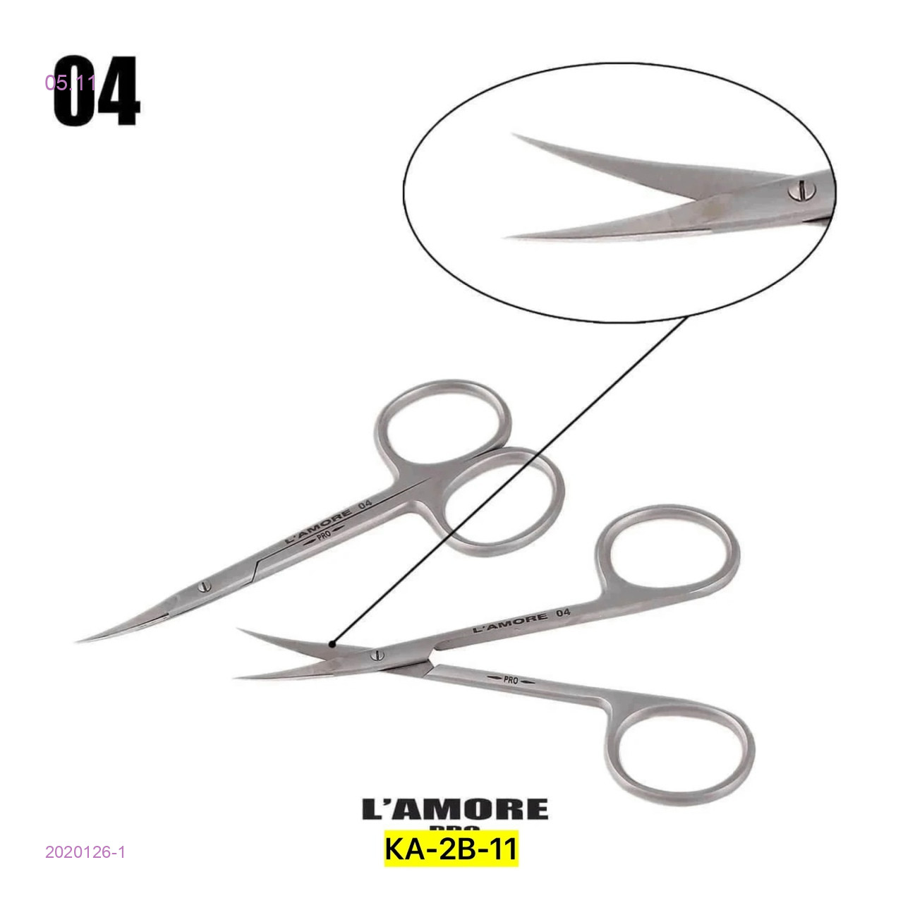 ножницы lamore pro 2020126-1